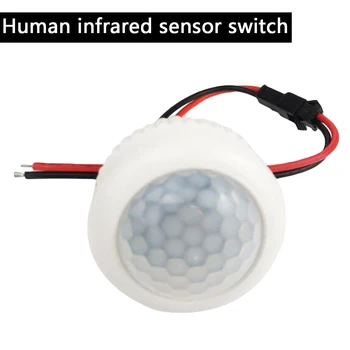 

Motion Sensor Light Switch AC 220V Automatic Infrared PIR Motion Sensor Switch for LED Light Ceiling / Wall Mounted