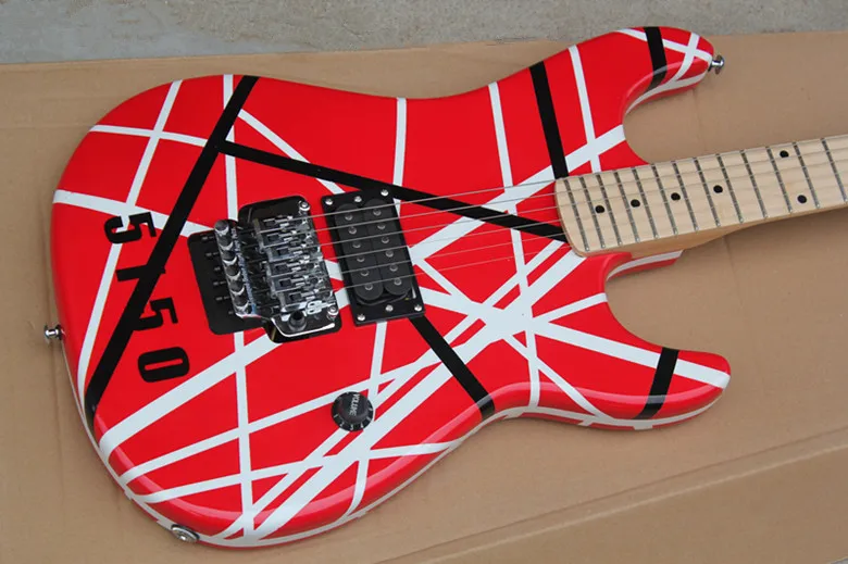 Горячая Red Kraer электрогитара Китай 5150 гитара Custom Shop Eddie Van Halen