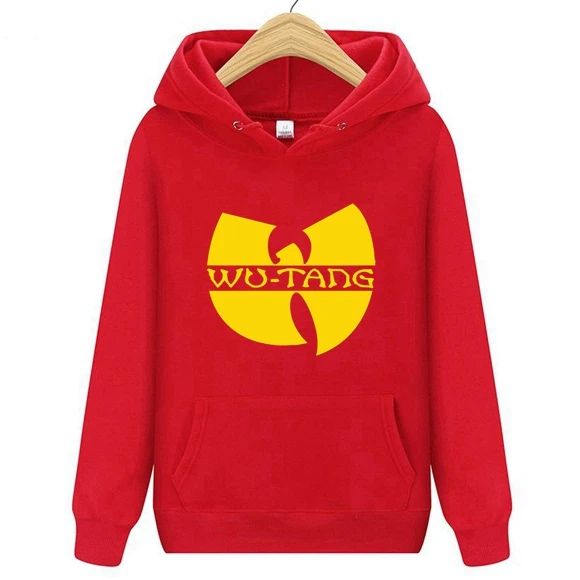 Красный Wu Tang Clan мужские толстовки музыка RZA GZA ODB метод человек Raekwon рэп хип-хоп сексуальный Wu-Tang Весна с капюшоном WUTANG женские толстовки - Цвет: Красный