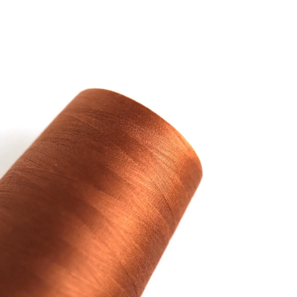 Metal Aramid thread Mahogany 3