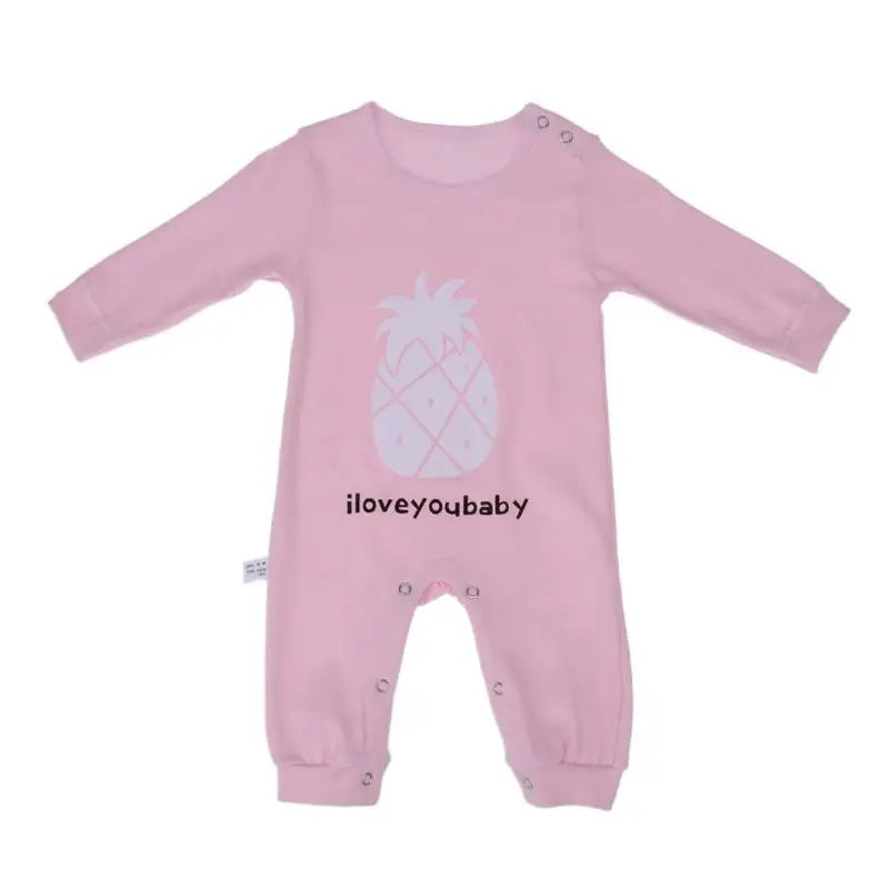 

Newborn Baby Soft Printed Nighty Infant Cotton Warm Cute Long Sleeve Romper