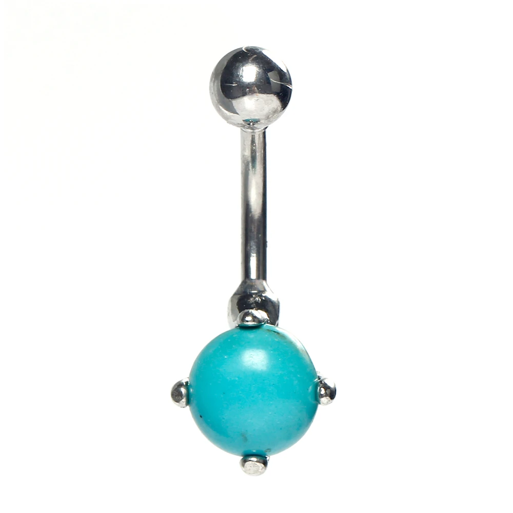 Delicate 316L Surgical Steel Belly Bar Navel Button Ring Body Piercing JW3100body piercing
