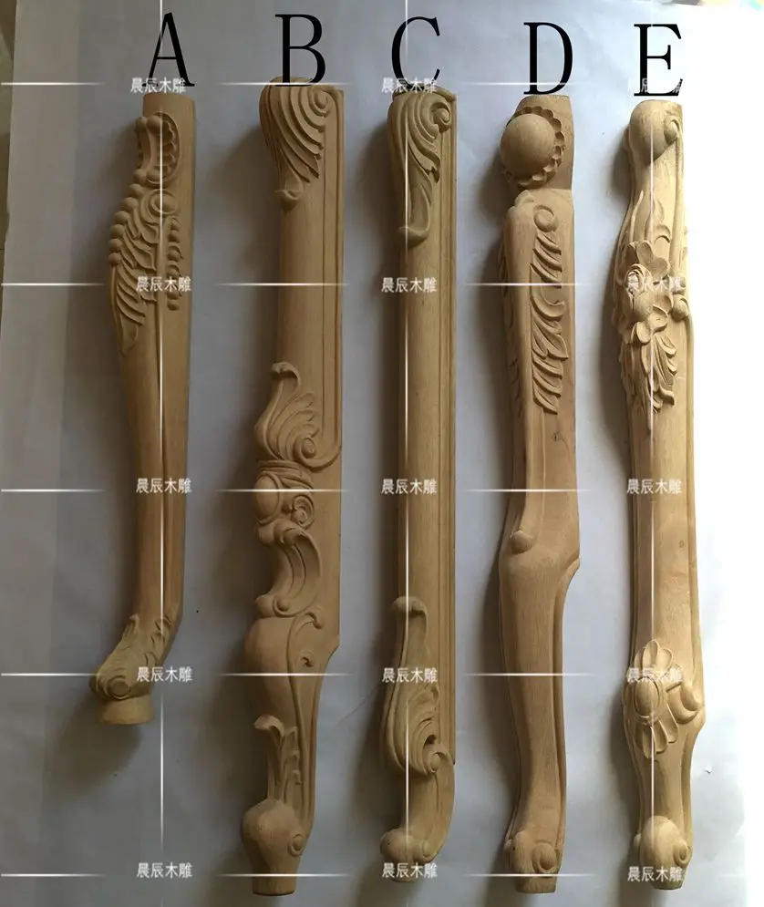 4pcs/lot,Wooden Cylindrical Cabin Legs European table foot Solid wood