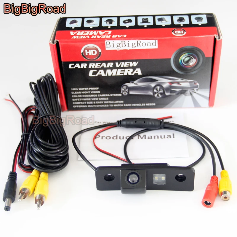 BigBigRoad для Skoda Roomster FABIA Octavia MK1 MK2 1998 1999 2000 2001 2002 2003- автомобилей заднего вида паркинг CCD Камера