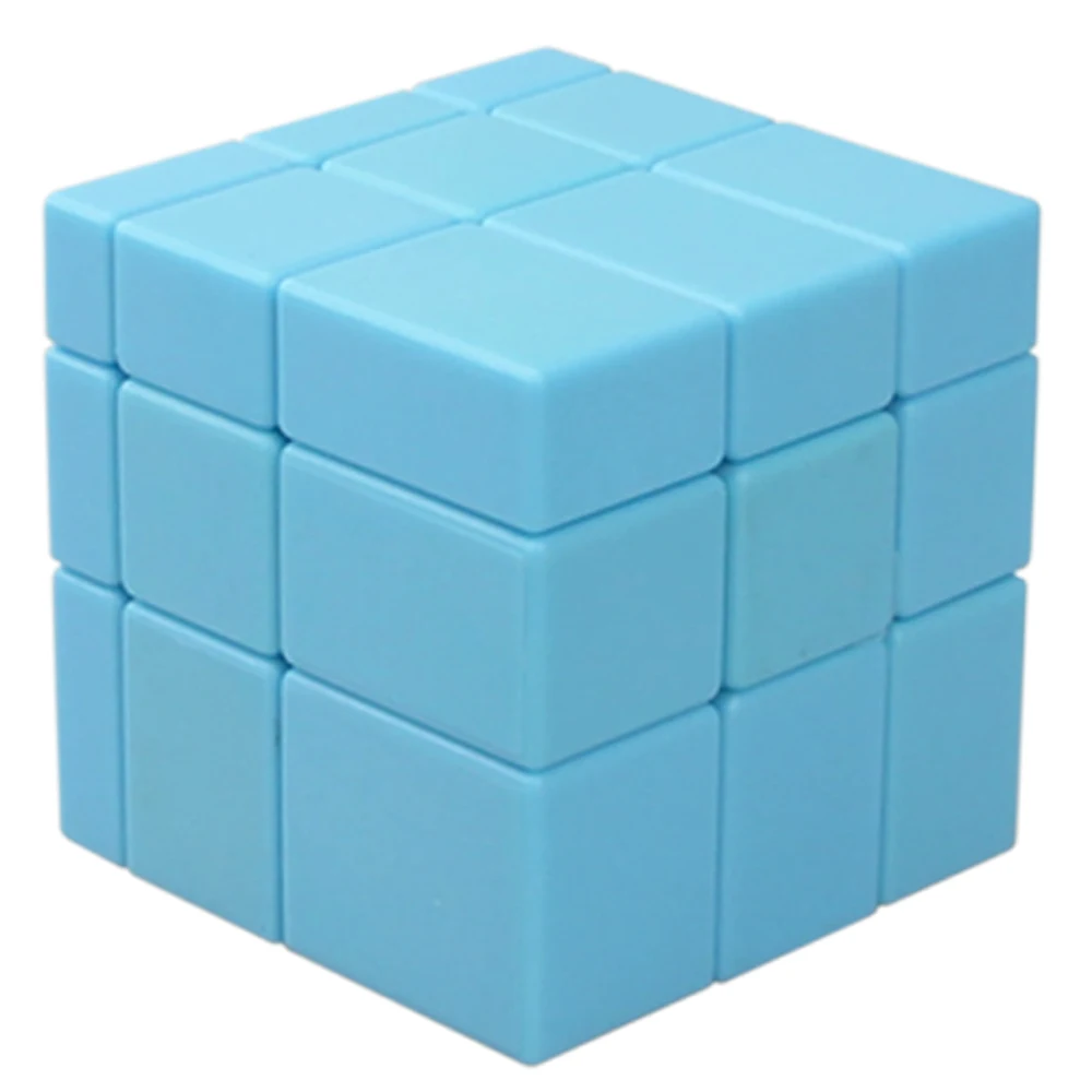 Синие Кубики ShengShou 3*3*3 скоростной магический зеркальный куб 3x3x3 на 3 слоя странной