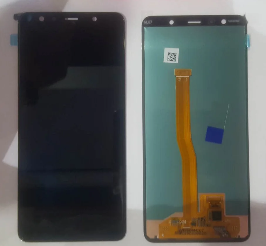 ЖК дисплей с дигитайзером сенсорного экрана для SAMSUNG GALAXY A7 2018 A750 A750F экран 6 дюймов