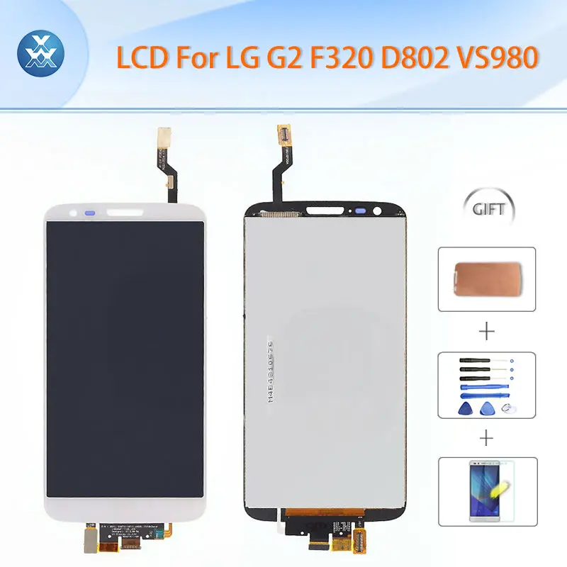 For LG Optimus G2 Lcd Display Touch Screen Digitizer Assembly D802 D805