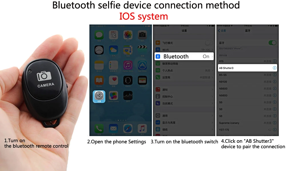 Bluetooth беспроводной селфи пульт дистанционного управления телефон камера спуска затвора фотографии для samsung Galaxy A20 A30 A50 A70 S10 E Plus 5G