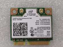 Новый intel dual band wireless-ac7260 7260hmw 7260ac 7260 hmwac половина mini pci-e 867 мбит + bluetooth4.0 беспроводной wi-fi карты