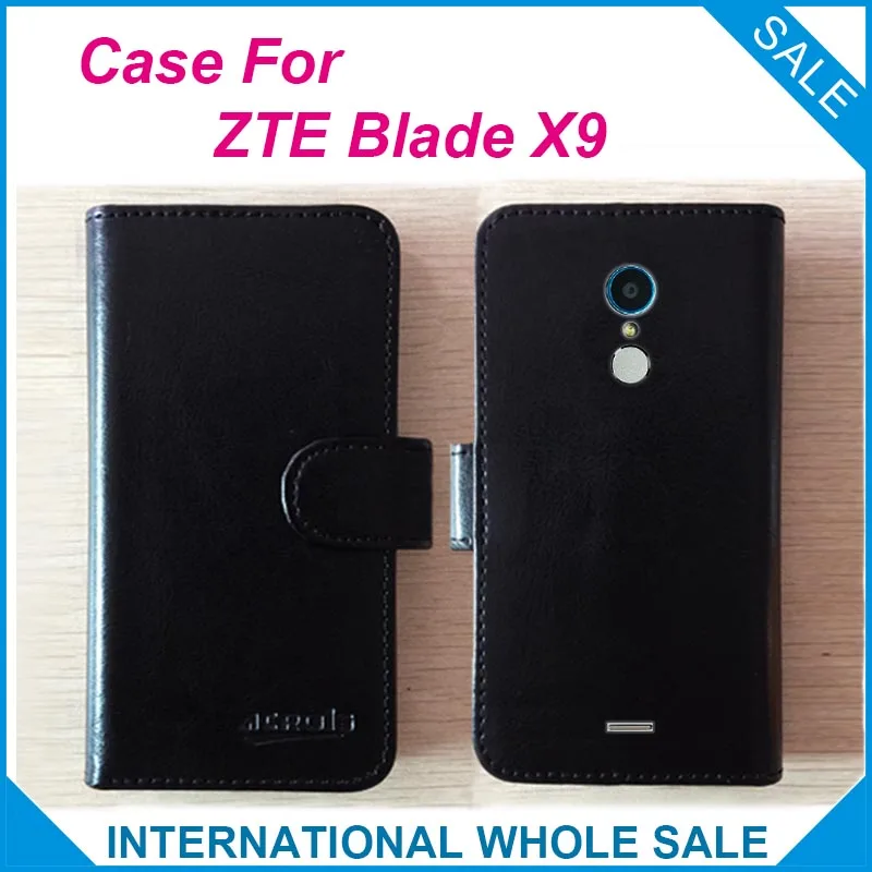 Кожаный эксклюзивный флип-чехол для ZTE Blade X9 6 цветов | Мобильные телефоны и