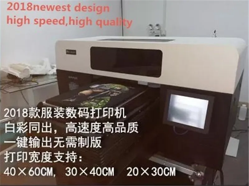 Высокого качества A2 Размер DTG прямо на одежде принтер футболки печати принтера машина