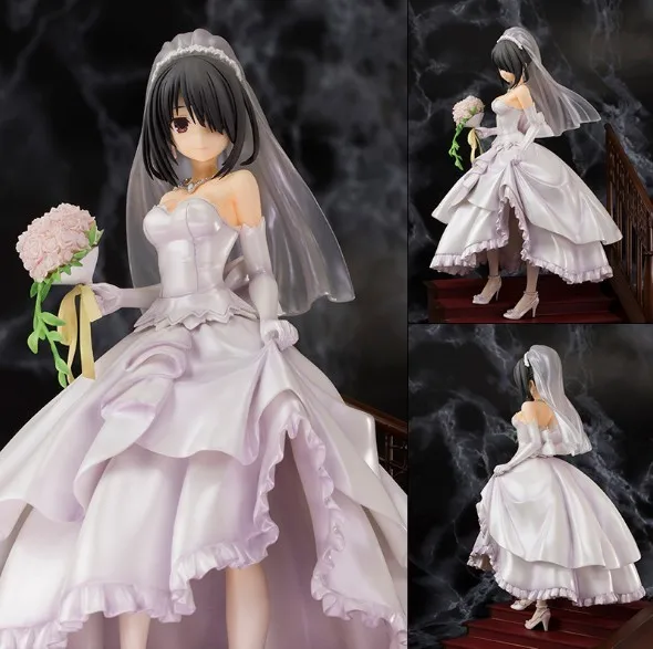 Новые горячие см abito да Sposa Tokisaki Каруми данных ООН LIVE фигурку giocattoli Кукла