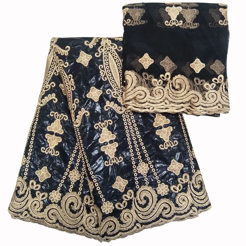 

New fashion Beaded African Bazin Riche Getzner fabric 2018 high quality bazin riche getzner for patchwork sewing ST206