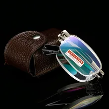 Складные очки для чтения радиационная защита женские модные очки металлические дальнозоркость складные очки дальнозоркие очки мужские