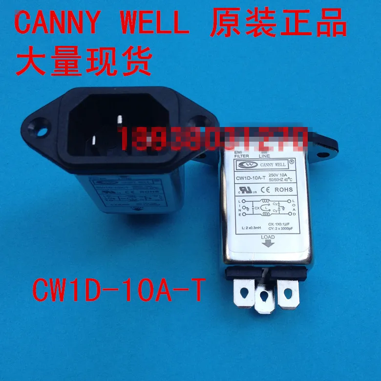 

Original new 100% import socket type power filter CW1D-03A/06A/10A-T small side purifier switch