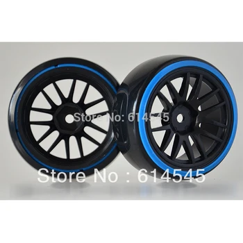 

4xRC 1/10 Drift Car On Road 9062-5002 Racing Flat T-Drift Wheel Rim Tyres Tires 9062-5002