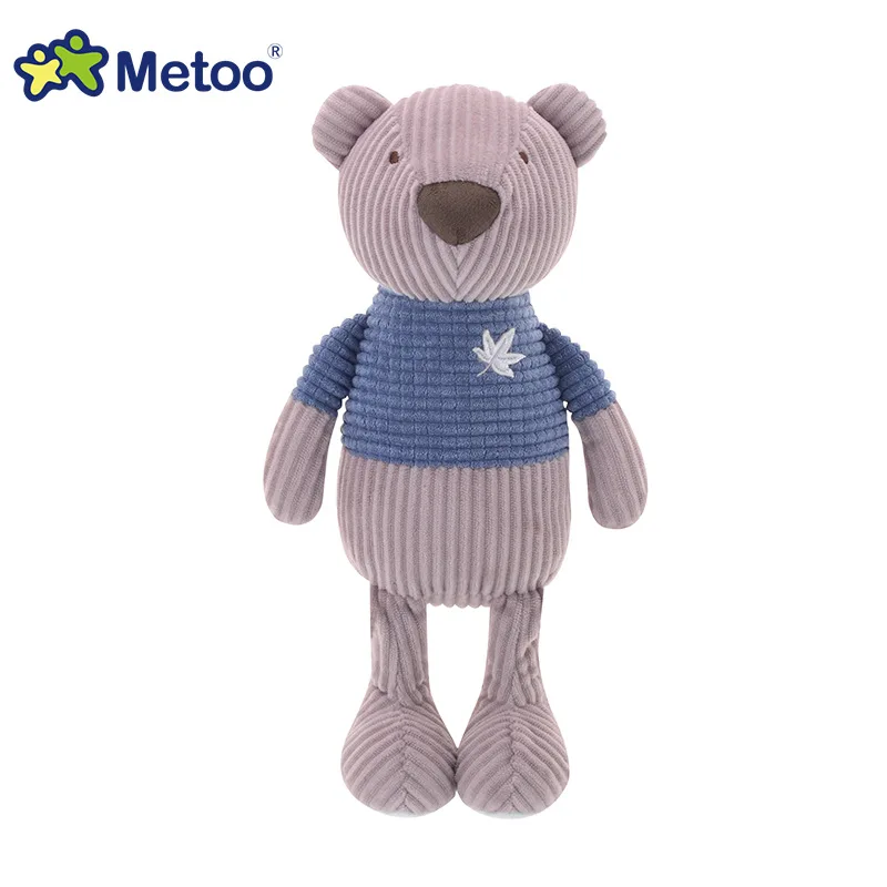25 см Медведь Кролик Kawaii мягкие плюшевые животные мультфильм детские игрушки для девочек Дети День рождения Рождественский подарок кукла Metoo - Цвет: 1