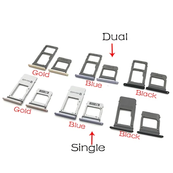 

2Pcs/Lot, For Samsung Galaxy A8 2018 A530 SIM Card Slot SD Card Tray Holder Adapter Replacement Part