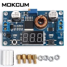 DC-DC Шаг вниз Мощность модуль светодиодный вольтметр 4 V-38 V до 1,25 V-36 V 5A понижающий преобразователь Регулируемый Модуль