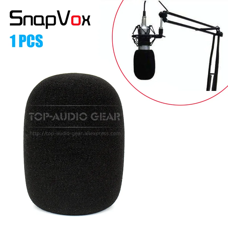 

Windscreen Microphone Cover Windproof Foam For Audio Technica ATR2500 AT2020 AT2035 AT 2020 2035 2050 Mic Windshield Pop Filter