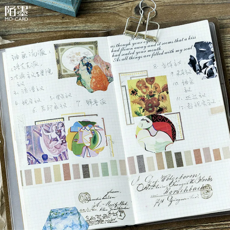 

45pcs/pack Kawaii notebook Cute Art Pattern Planner diary School Supplies Halloween notebook