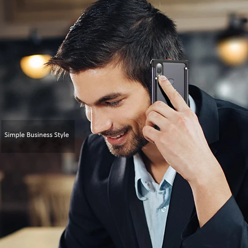 Роскошный металлический чехол OATSBASF с сумкой безопасности для vivo nex оригинальный