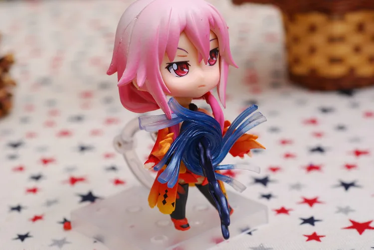 

10cm Japanese anime figure Guilty Crown Nendoroid 240# Yuzuriha Inori Q version action figure collectible model toys for boys