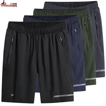 

Plus size M~7XL Shorts Men Summer Beach Short Male Casual Shorts Mens Solid Reflective boardshorts Elastic Fashion Short men