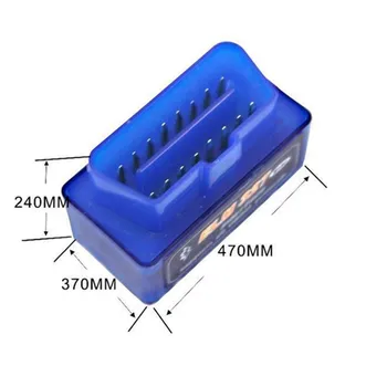 

HOT !!! Super Mini ELM327 Bluetooth V2.1 ELM 327 OBD2 OBDII can bus Car Scan Tool works on Android Support All OBD2 Protocols