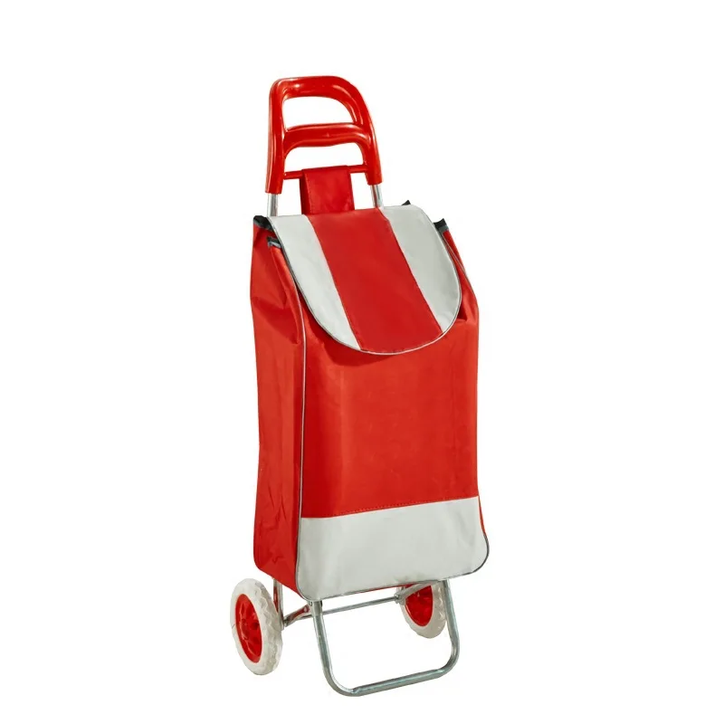 Shopping cart elderly shopping cart folding trolley cart shopping bag