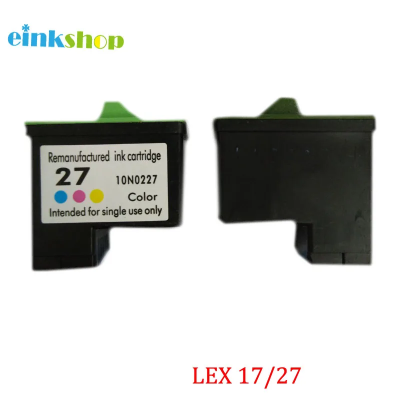 Einkshop для Lexmark 17 27 чернильный картридж I3 Z13 Z23 Z25 Z33 Z35 Z515 Z600 Z603 Z605 Z615 X1100 X1200 X74 X75 X83|lexmark