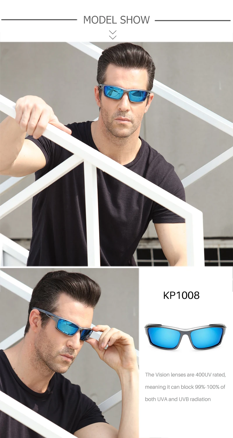 Unisex Night Vision 100% UV400 Polarised Driving Sun Glasses For Men Polarized Stylish Sunglasses Male Goggle Eyewears_voghion.com
