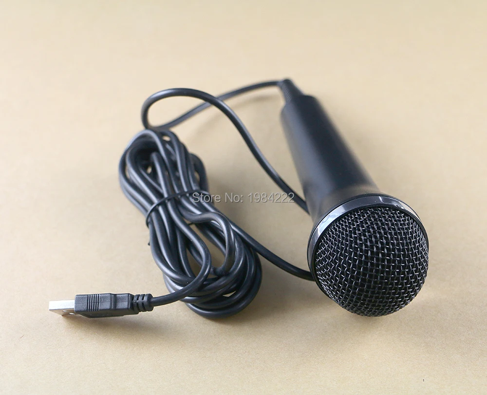 Ocgame Microfono Stereo Cablato Nero Universale Microfono Usb Professionale Per Computer Ps4/Ps3/Xbox One/Xbox 360/Wii/Pc