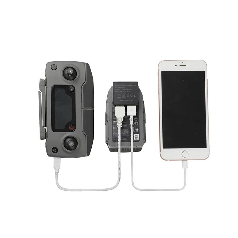 

2-Port USB Charger Mavic 2 Converter Battery to Power Bank Adapter for DJI Mavic 2 Pro & Zoom Drone Intelligent Flight Battery