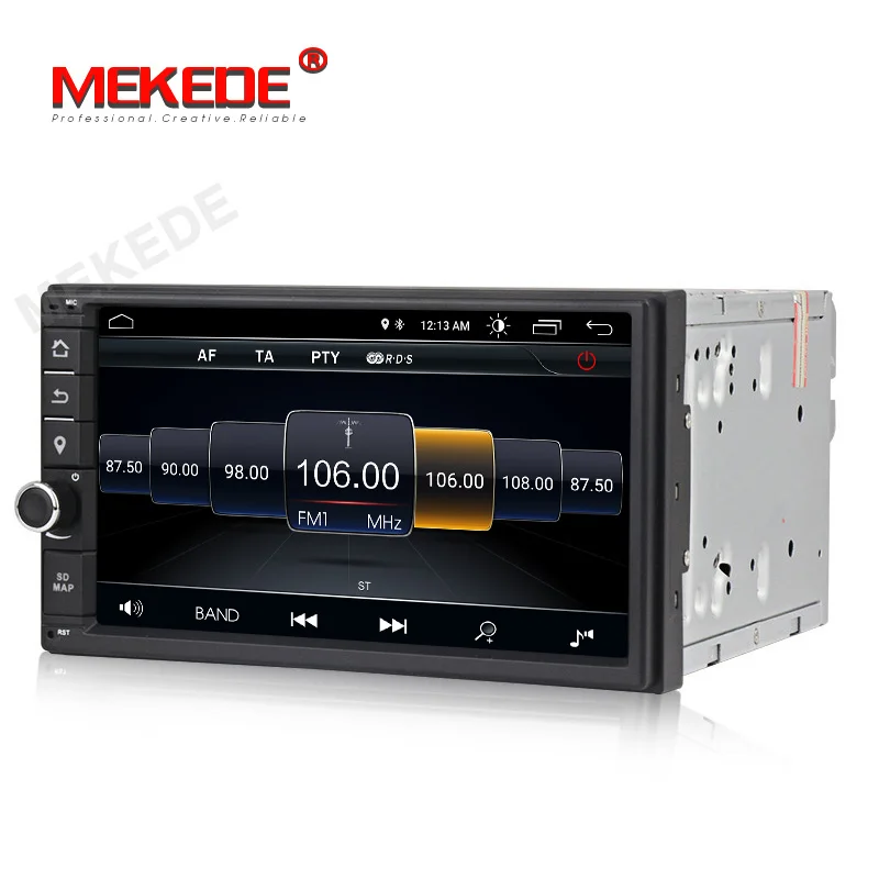 Discount MEKEDE 7"2Din Android 8.1 Car Multimedia Player For Nissan For Hyundai For Kia GPS Navigation Radio Stereo Video (No DVD) 3