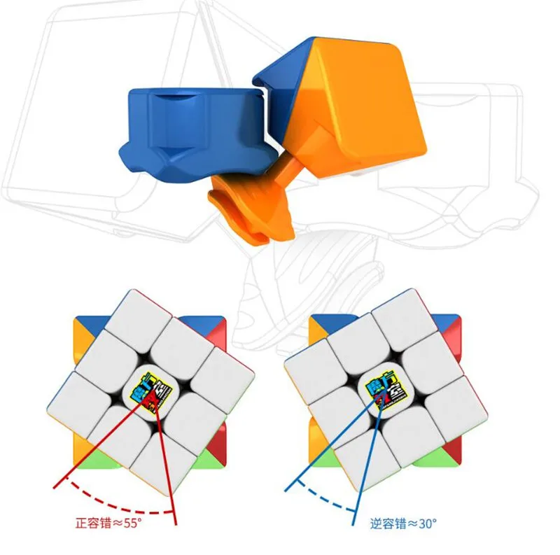 Мою MF3 RS 3 M 3x3x3 Магнитная Кубик Рубика для профессионалов Скорость конкуренции 3x3 Гладкий Логические кубики для Развивающие игрушки для