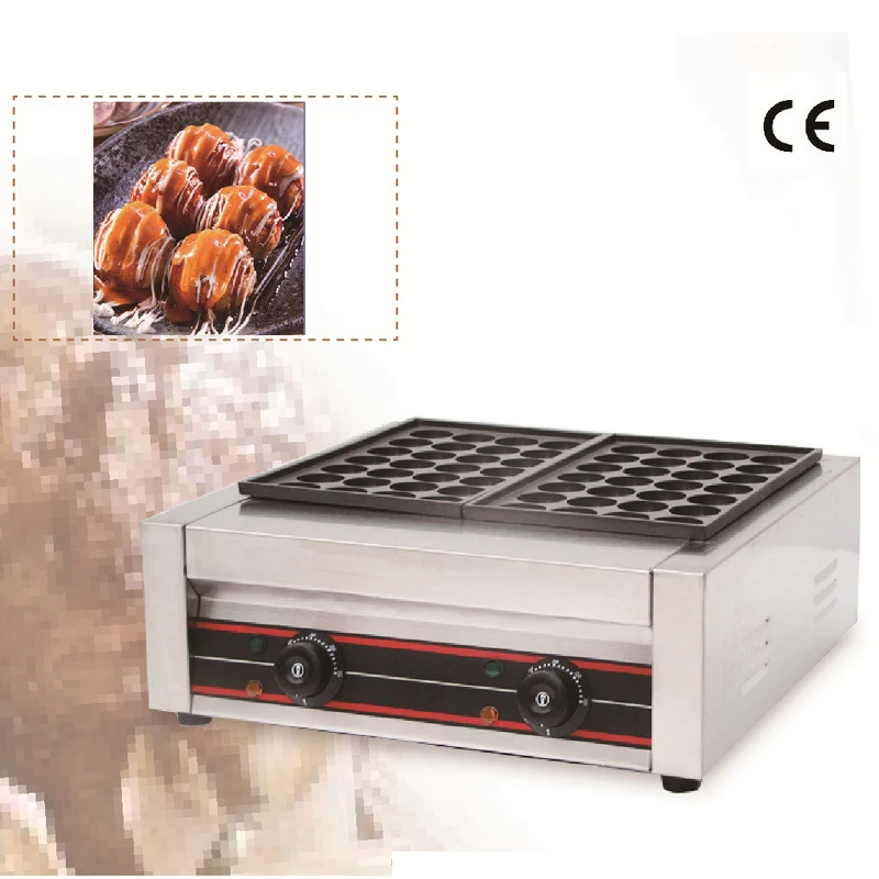 Двойная пластина электрическая плитка Takoyaki популярная машина для приготовления