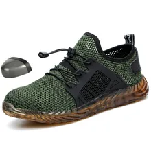 Обувь для мужчин и женщин; неубиваемая обувь Райдера со стальным носком; обувь для безопасности воздуха; ботинки с защитой от проколов; светильник; обувь для работы; дышащая мужская обувь