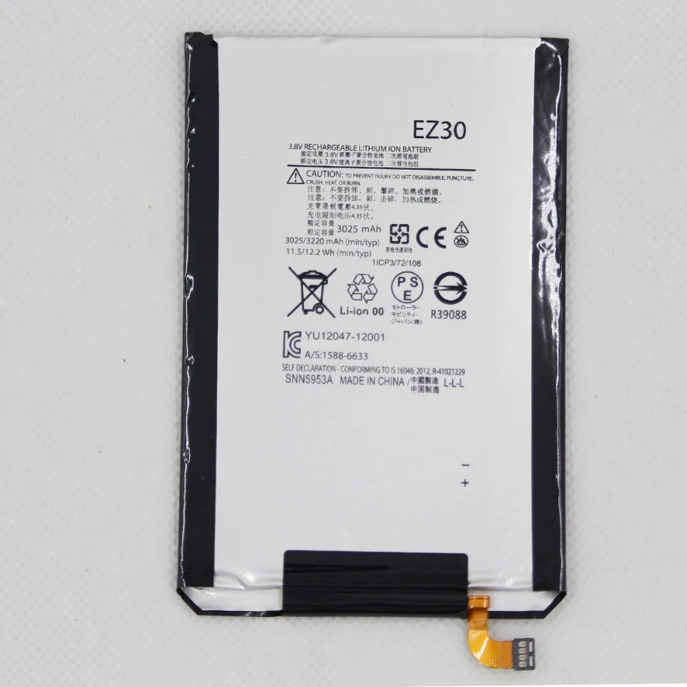 20 шт./лот внутренний аккумулятор телефона EZ30 для Motorola Nexus 6 Google XT1115 XT1110 xt1103 nexus6 3220