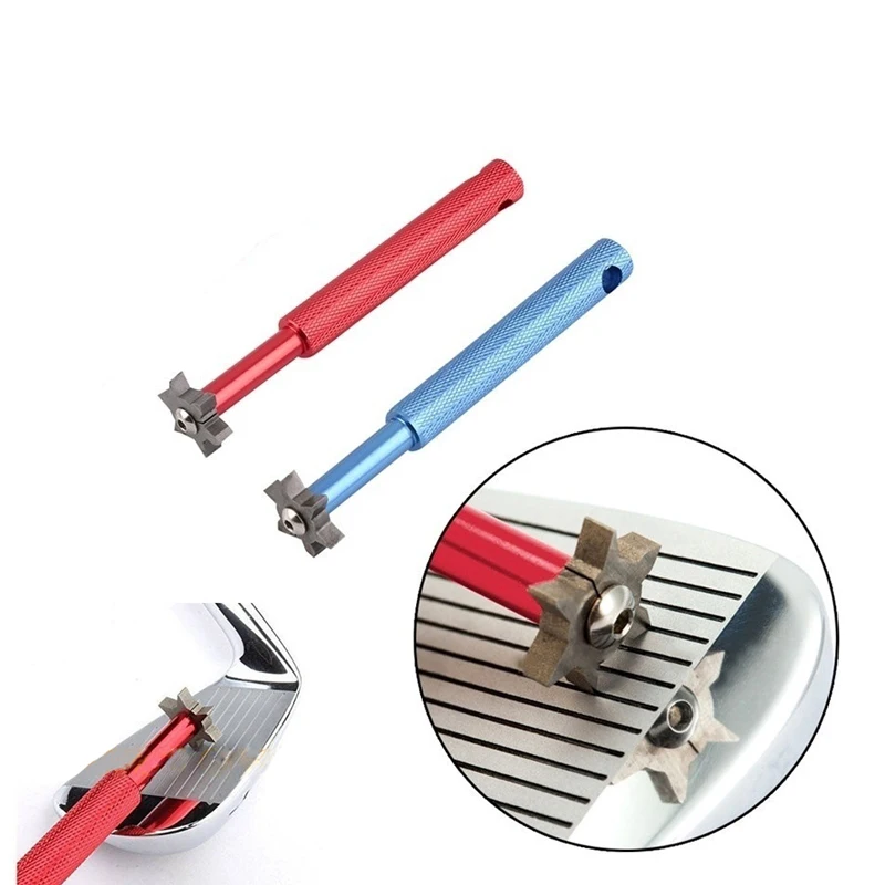 Golf Iron Wedge Club Groove Sharpener Cleaning Tool Cleaner Square Groove C55K Sale