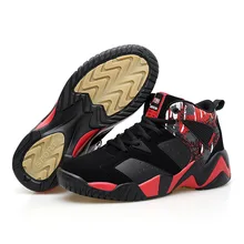 Дышащие баскетбольные кроссовки подошва противоскользящие дизайн Мужская Спортивная обувь Большие размеры длина стопы 27