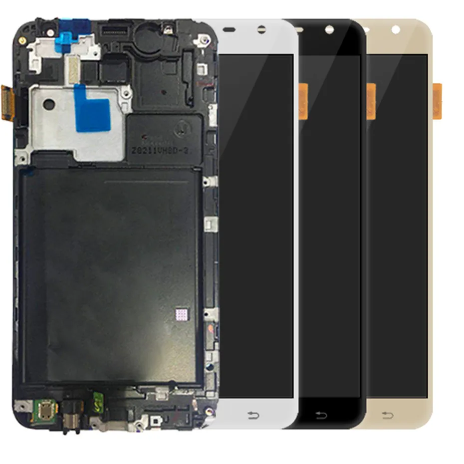 

J710 LCD Gold For Samsung Galaxy J7 2016 J710 SM-J710F J710M J710H J710FN LCD Display Touch Screen Digitizer Assembly Frame