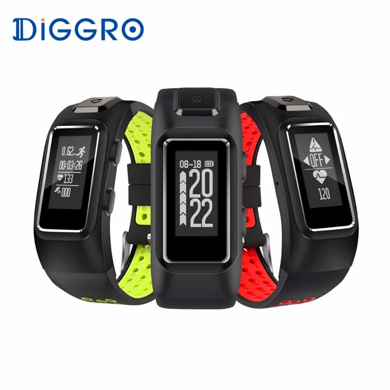 

Hot Diggro DB10 GPS Smart Bracelet Heart Rate Monitor IP68 Waterproof Sport Smart Wristband Sleep Tracker Android IOS PK ID15HR