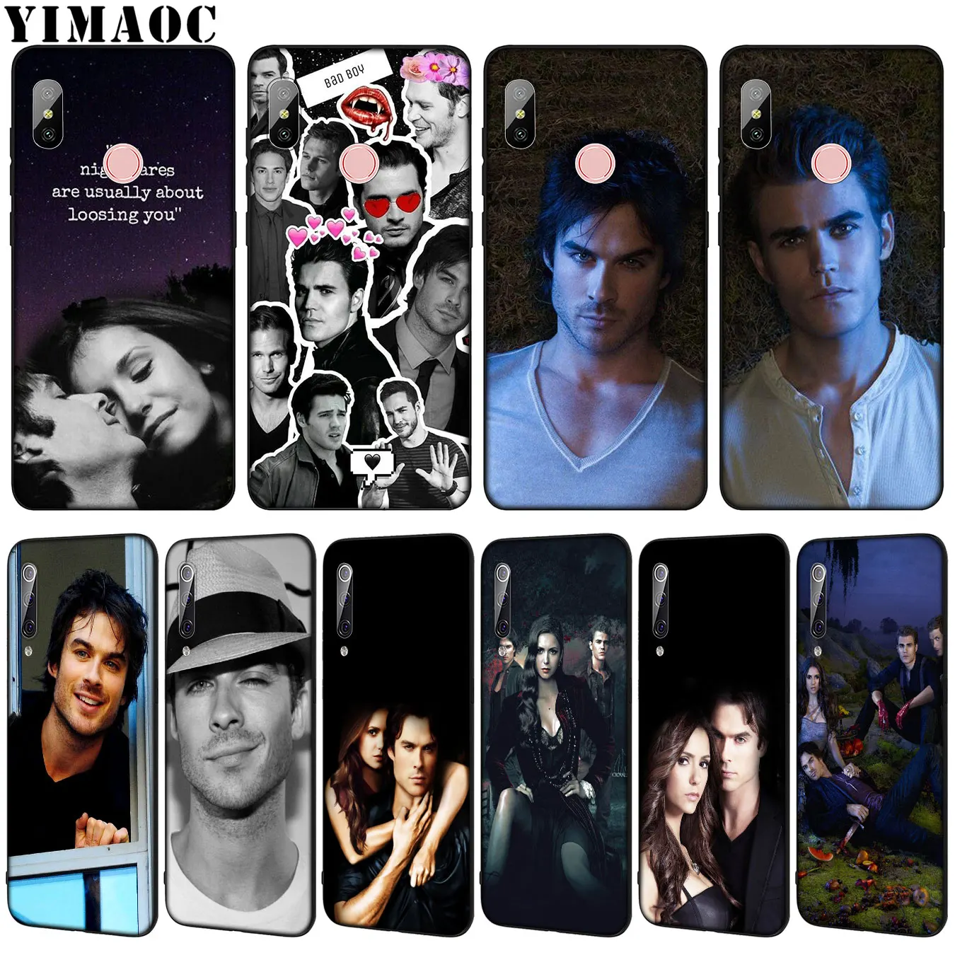 YIMAOC Дневники вампира Ian Somerhalder Мягкий силиконовый чехол для Xiaomi Mi 9 9T CC9 CC9E A3 PRO 8 SE A2