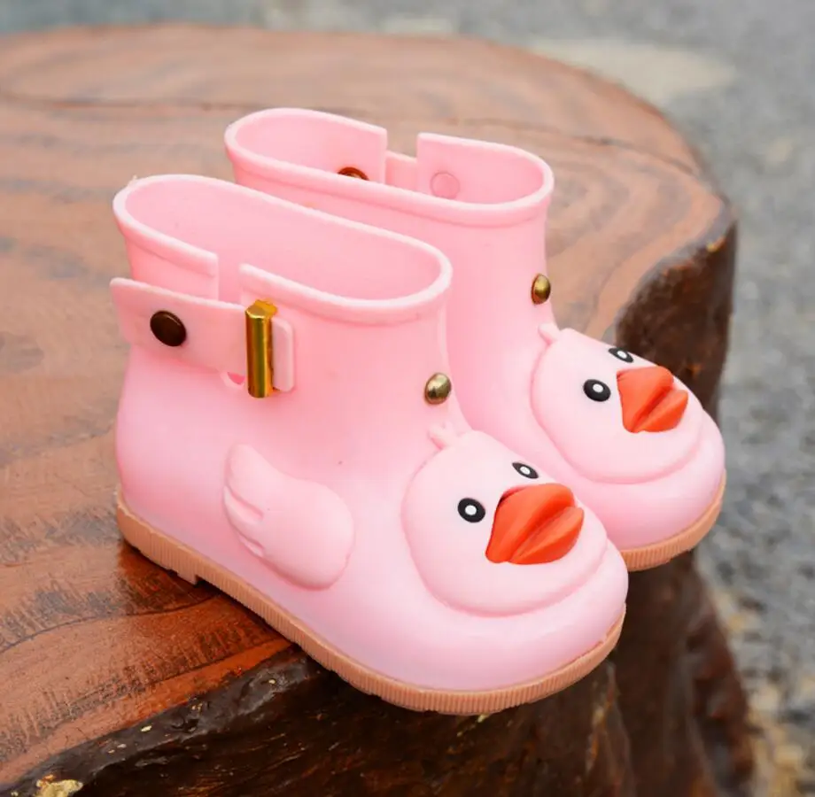 Cartoon Children Spring Autumn Winter Boys Girls Baby Kids Rhino Candy Color Cute Shoes Rain boots Waterproof Shoe | Детская одежда и