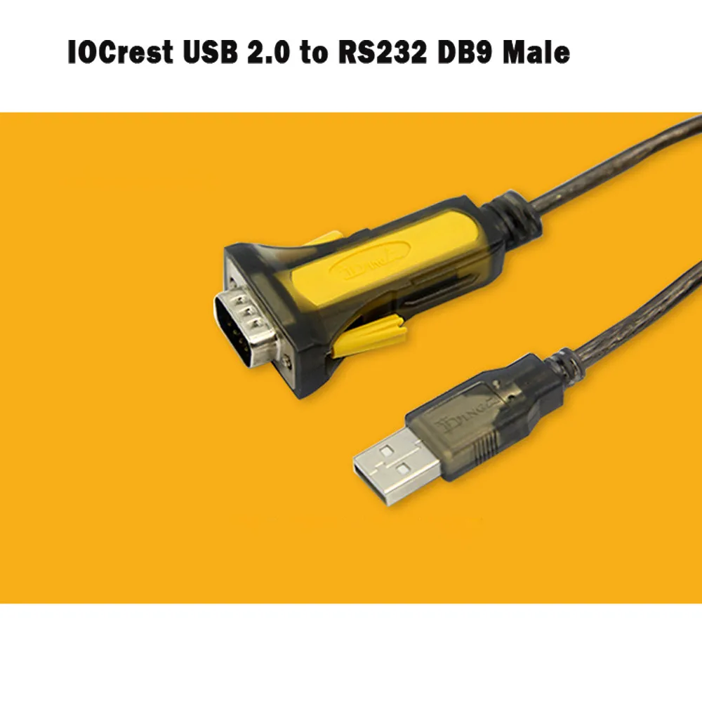 USB 2.0 to Serial RS232 DB9 9Pin PL2303 Cable Adapter Converter 3FT NEW