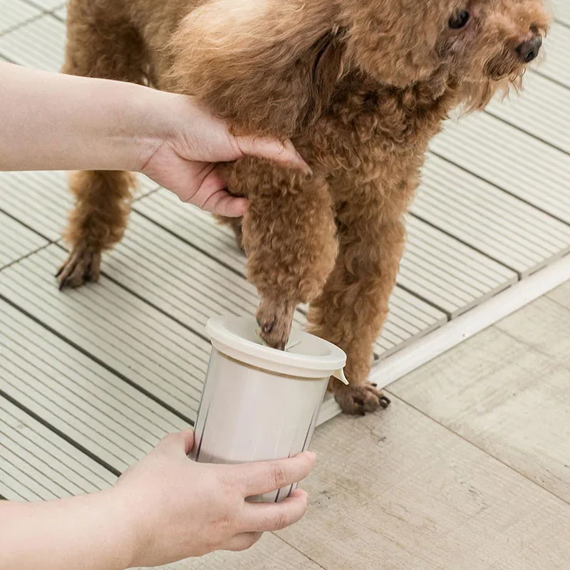 Xiaomi Pet Dogs Чистящая чашка для ног приспособление очистки лап Чашка мягкая