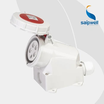 

IP67 5P 16A Waterproof Industrial Electrical Socket / Electric International Standard Surface Mounted Socket (SP-1200)