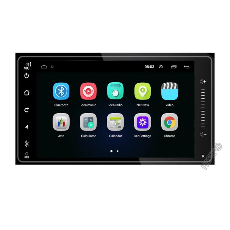 Excellent Android 8.1 Car Radio for TOYOTA COROLLA Camry Land Cruiser HILUX PRADO RAV4 Quad Core wifi Bluetooth video audio Multimedia 1