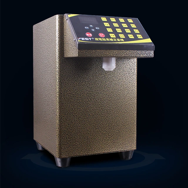 220V Bubble Tea Equipment Fructose Quantitative Machine Fructose